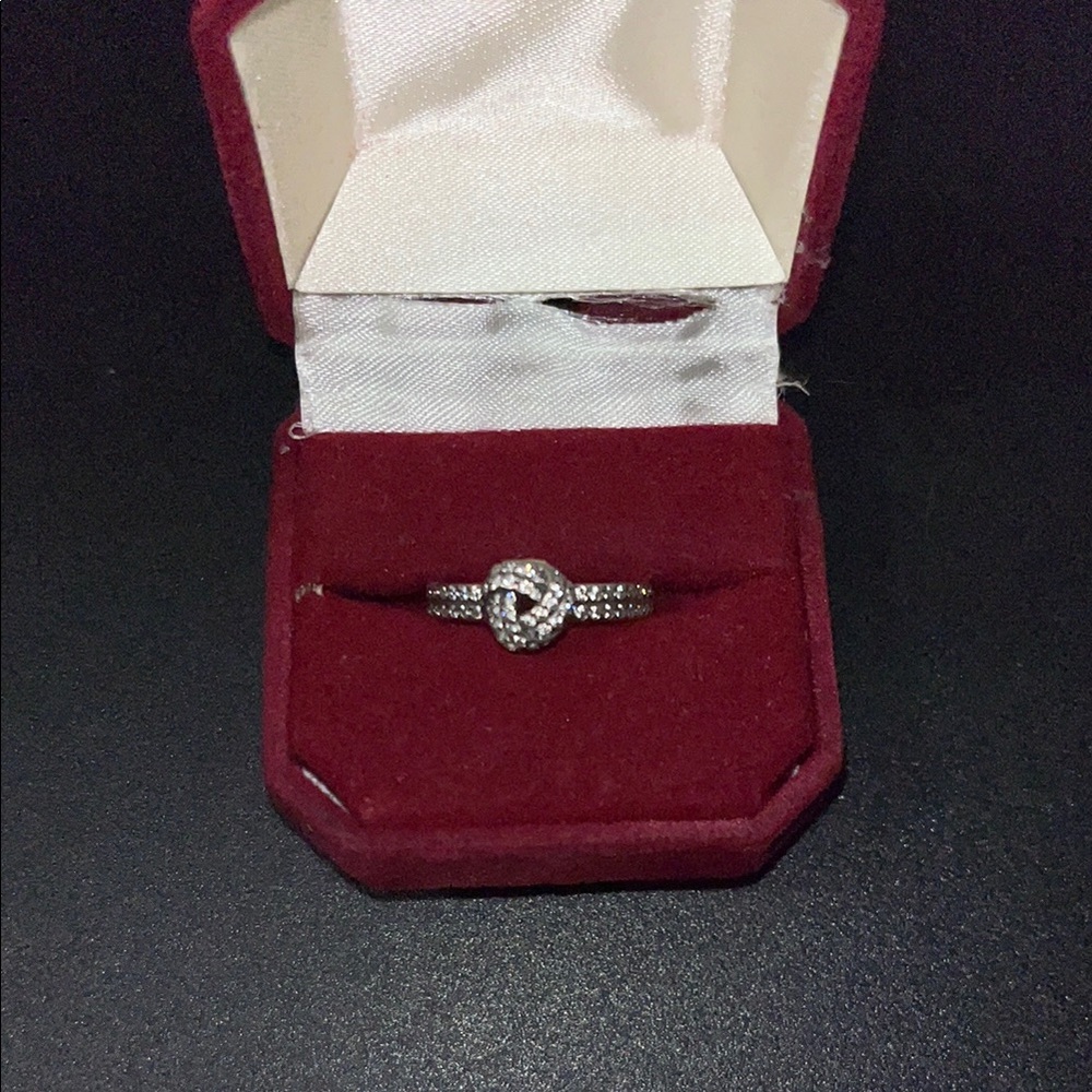 Pandora Sparkling Love Knot Ring
